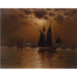 Richard Dey De Ribcowsky, Oil on Board