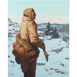 Charles Frizzell, Oil on Canvas