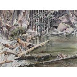 Morton L. Schneider, Watercolor