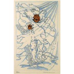 Nancy P. McLaughlin, Etching/WC