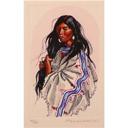 Nancy P. McLaughlin, Etching/WC