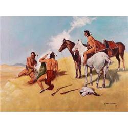 Greg Lumegrets, Oil on Canvas