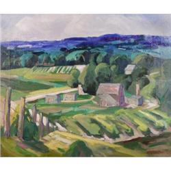 Wheeler, Oil on Canvas