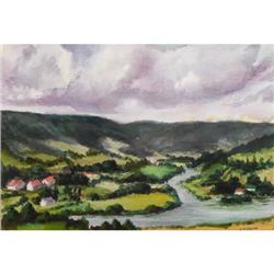 Agnes B. Davis, Watercolor