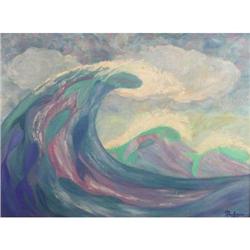 Louise Neubauer, Oil on Board