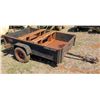 Image 1 : Bri-Mar Trailers Single Axle Towable Trailer w/ 2 Sections, Box is Rusted