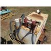 Image 2 : Fuel Transfer Tank w/ Fill-Rite 12V DC Pump (Tank has small leak, repairable)