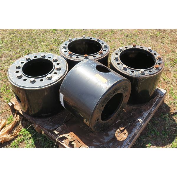 Pallet Qty 4 Tractor Wheel Spacers for Case