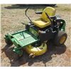Image 1 : John Deere 2016 Lawn Mower Small JD Zero Turn Model Z345M 42A, Runs, Needs Work