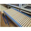 Image 4 : Rolling Metal Conveyor Roller Section 120"L x 18"W