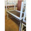 Image 1 : Qty 2 Dyna-Lift Bucher Hydraulics Adjustable Height Work Tables 4M-D1A-12-S27