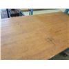 Image 3 : Rolling Metal & Wood Work Table
