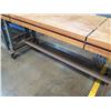 Image 3 : Qty 2 Rolling Metal & Wood Work Table