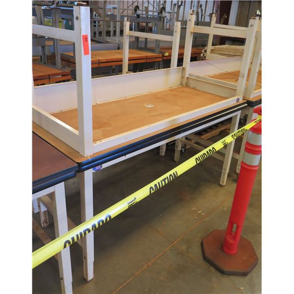 Qty 2 Prolinne Rolling Metal Work Tables