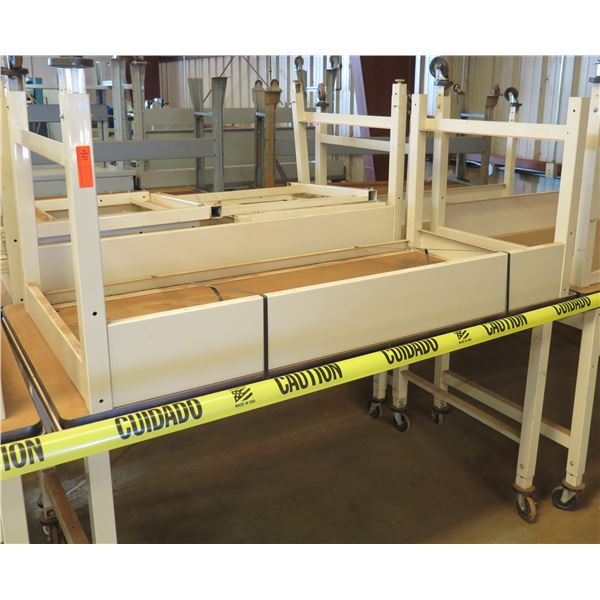 Qty 2 Prolinne Rolling Metal Work Tables