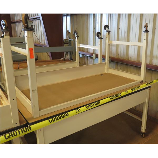 Qty 2 Prolinne Rolling Metal Work Tables
