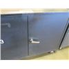 Image 3 : Rolling Metal Cabinet w/ 1 Door & Inside Shelves
