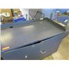 Image 2 : Rolling Metal Cabinet w/ 1 Door & Inside Shelves