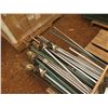 Image 8 : Pallets Metal Shelf Sections & Table Legs (Some wheels)
