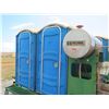 Image 8 : GK Machine 2 Portable Toilets w/ Sink & Tank on Towable Trailer