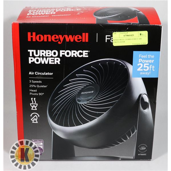 HONEYWELL TURBO FORCE AIR CIRCULATOR