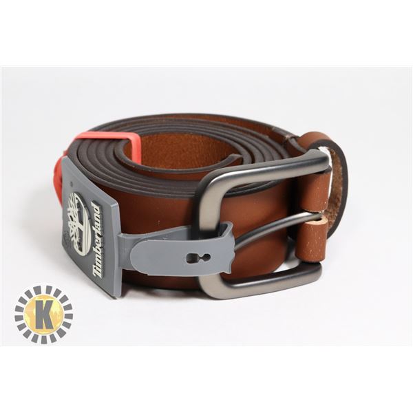 MENS SIZE 42 TIMBERLAND LEATHER BELT