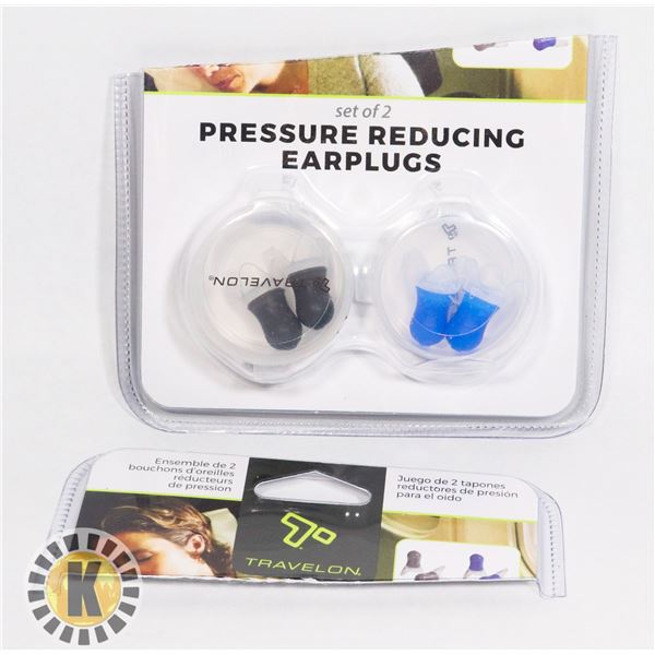 PRESSURE REDUSING EARPLUGS