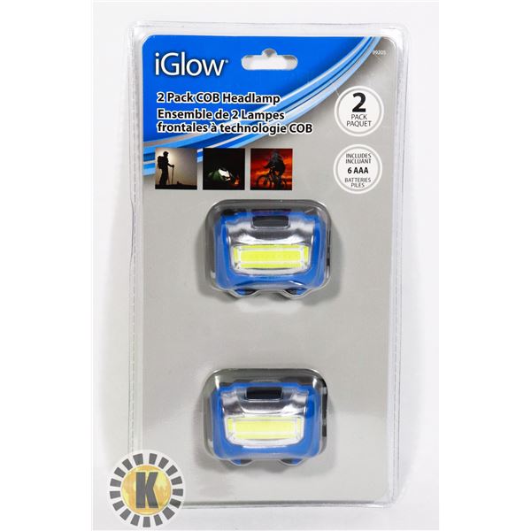 NEW 2 PACK LED HEADLAMPS