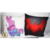 Image 1 : TWO THROW PILLOWS, FORTNITE AND BATMAN