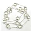 Image 3 : SILVER GREEN AMETHYST(11.7CT) NECKLACE