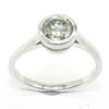 Image 1 : SILVER MOISSANITE (ROUND 6X6 MM)(0.87CT)