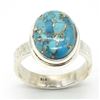 Image 1 : SILVER BLUE COPPER TURQUOISE(8.2CT) RING