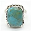 Image 3 : SILVER MOHAVE TURQUOISE(8.45CT) RING