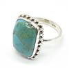 Image 5 : SILVER MOHAVE TURQUOISE(8.45CT) RING