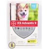 Image 1 : BAYER K9 ADVANTIX II MEDIUM DOG 4 MONTHLY DOSES