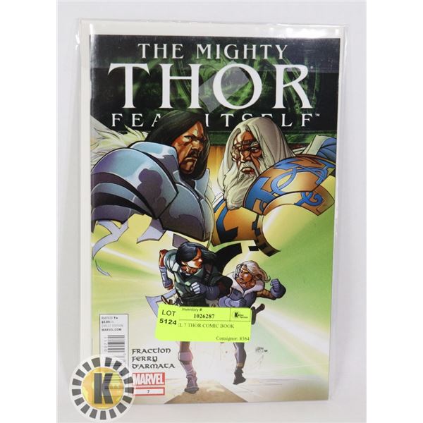 MARVEL 7 THOR COMIC BOOK