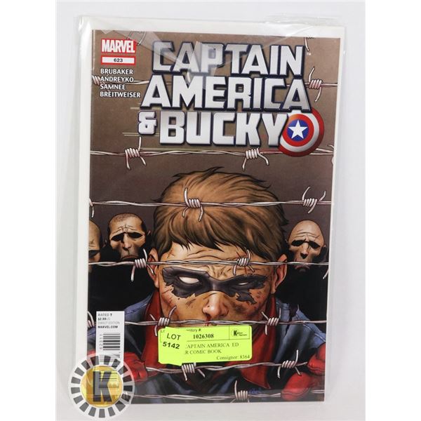 MARVEL CAPTAIN AMERICA  ED BRUBAKER COMIC BOOK