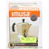 Image 1 : IMUSA  ALUMINUM ESPRESSO MAKER