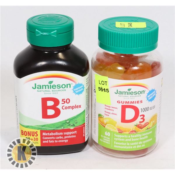 JAMIESON B50 COMPLEX 50MG 120CAP