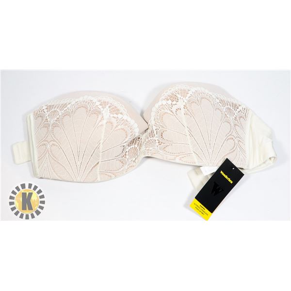 WOMENS 34D WONDER BRA CREAM COLOUR