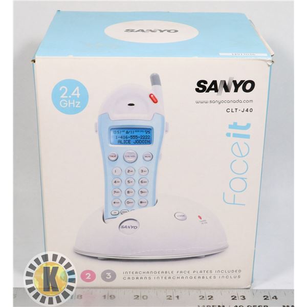 SANYO 2.4G  FACE LIFT  HOME PHONE