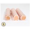 Image 1 : THREE UNCIRCULATED ROLLS OF 2011 CANADIAN PENNIES