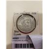 Image 2 : 1958 CANADIAN SILVER DOLLAR BC CENTENNIAL COIN .800 SILVER