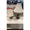 Image 1 : BRASS AND COPPER VINTAGE TABLE LAMPS