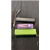 Image 2 : HUGE 26,400mAH PORTABLE MOBILE POWER BANK 3 SMALL ER TRAVEL POWER BANKS AND BLUETOOTH SPEAKER