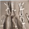 Image 2 : 8 AS NEW APPLE IPHONE CORDS AND 3 FAST CHARGE WALL PLUGS