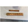 Image 2 : 3 ANTIQUE COLLECTIBLE RULERS