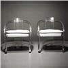 Image 4 : Hill Manufacturing Co.  Lucite chairs, set of 4, USA, c. 1950