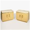 Image 1 : Steven Chase Custom nightstands, pair, USA, c. 1985