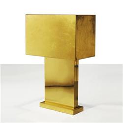 Curtis Jeré Lamp, copper signed, USA, 1972